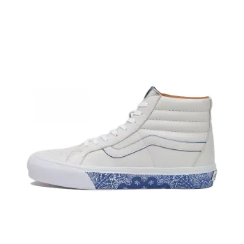 Sk8 Vans Hi Reissue Lx 'Bandana White True Blue'