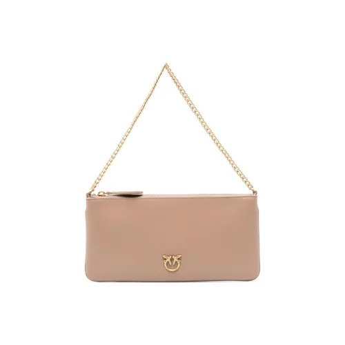 PINKO Calfskin Handbag Shoulder Bag Women's Light Umber