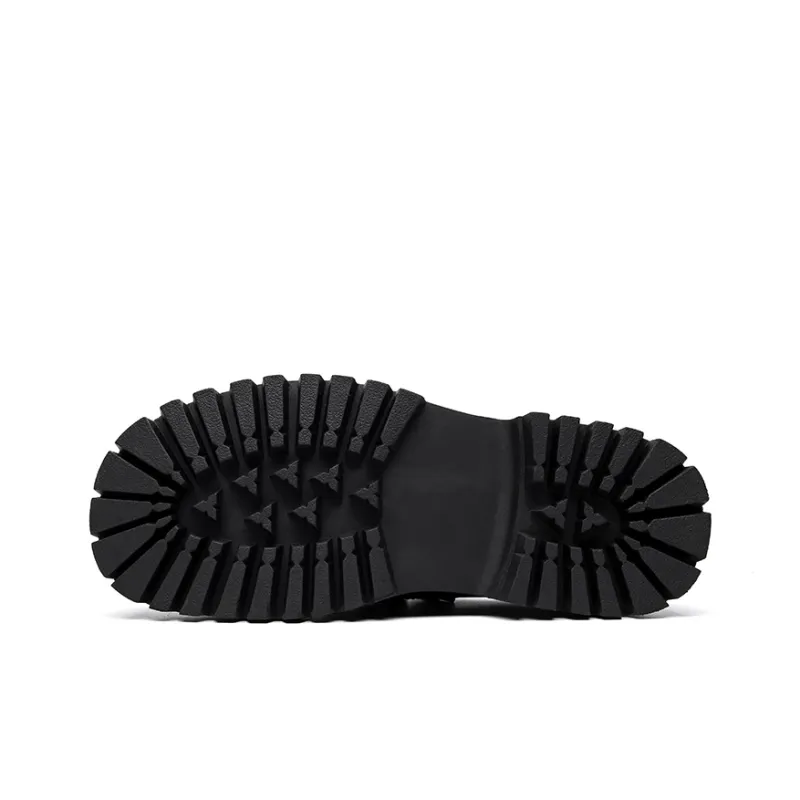 Chi Wolf Derby Shoes Breathable Height Increasing Low-Top Casual Shoes Unisex-4