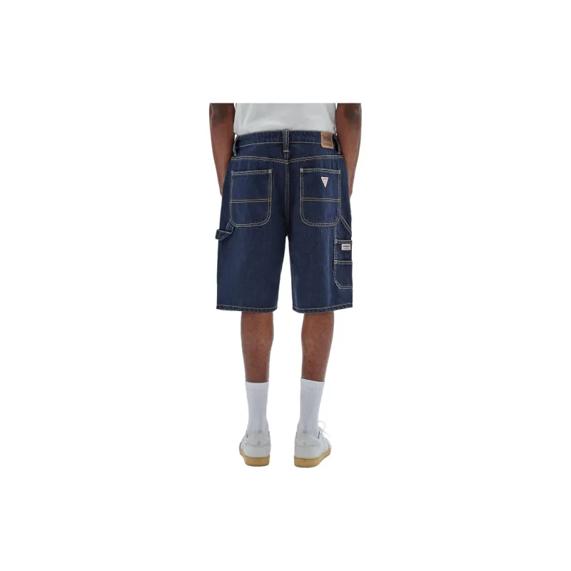 GUESS Originals Denim Kit Carpenter Shorts Denim Shorts Men's Blue-1