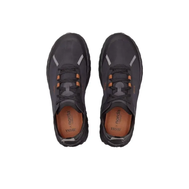 Zegna Low-Top Casual Shoes Men's Black-3