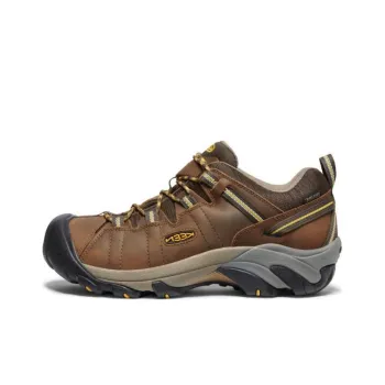 KEEN Targhee II Cushioning Lightweight Low Top Outdoor Shoes Men's Brown