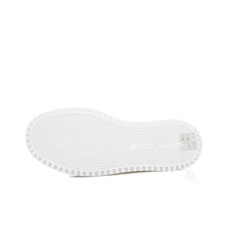 EMPORIO ARMANI Skateboard Shoes Men's White-4