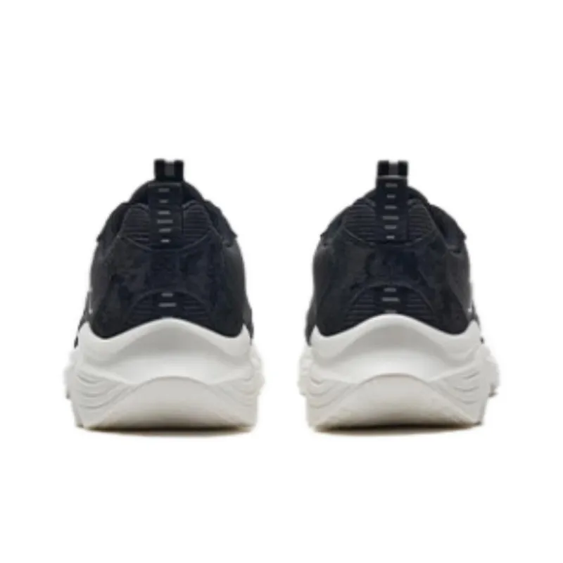 XTEP Cushioning Anti Slip And Wear Resistant Low Top Running Shoes Men's Black White-3