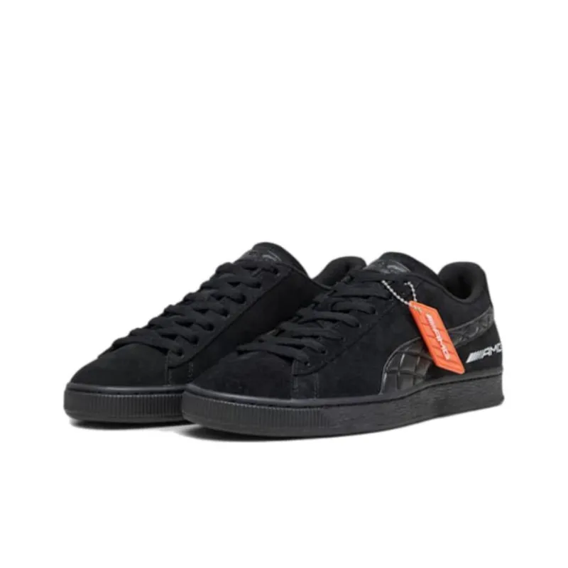 PUMA Mercedes AMG Petronas F1 X Suede 'Black Light Mint'-2