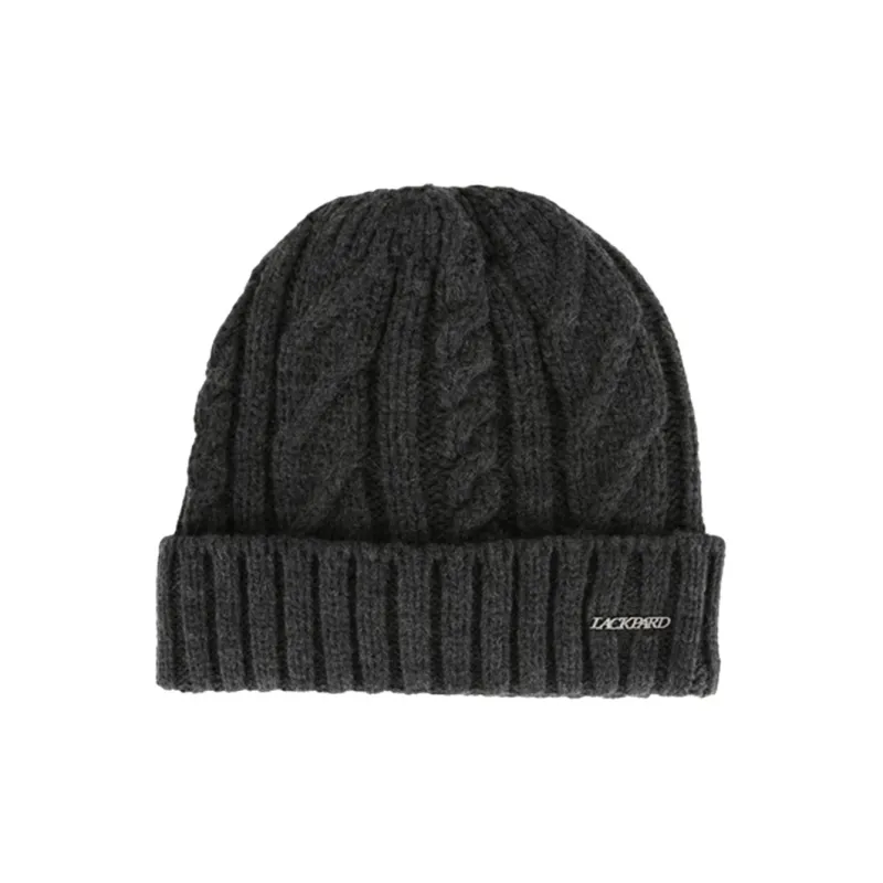 Lackpard Wool Knitted Hat Unisex-5