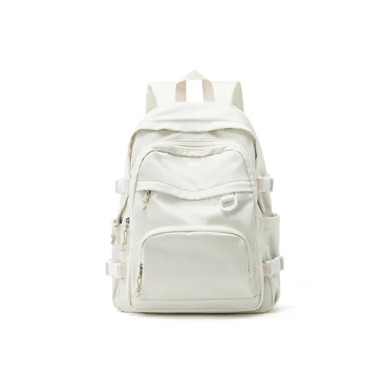 RIOREX Fabric Backpack Regular Unisex Black/White/Dark Blue/Milk Blue/Pink Purple/Light Green-8