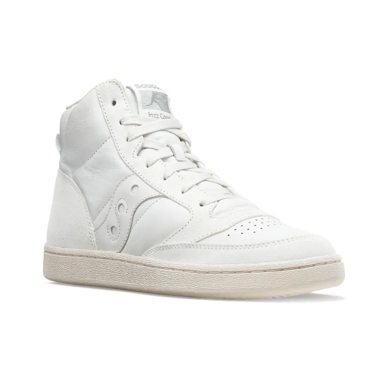 saucony Jazz Court High Premium 'Triple White'-2