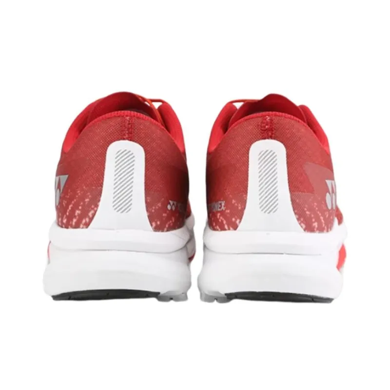 YONEX Abrasion Resistant Breathable Low Top Running Shoes Men's Red-3