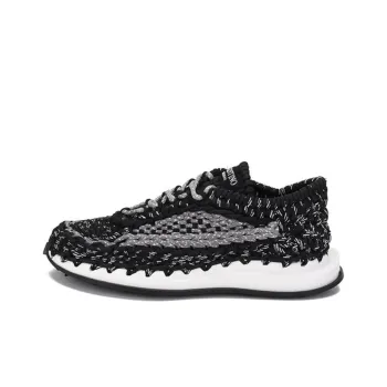 Valentino Crochet Wear resistant And Lightweight Low Top Casual Shoes Men's Black