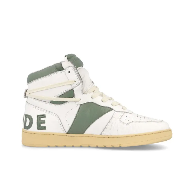 RHUDE Rhecess Hi Leather Sneakers-1
