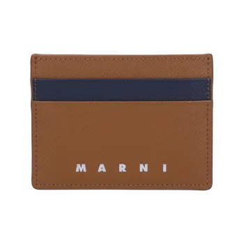MARNI Logo Printed Card Holder