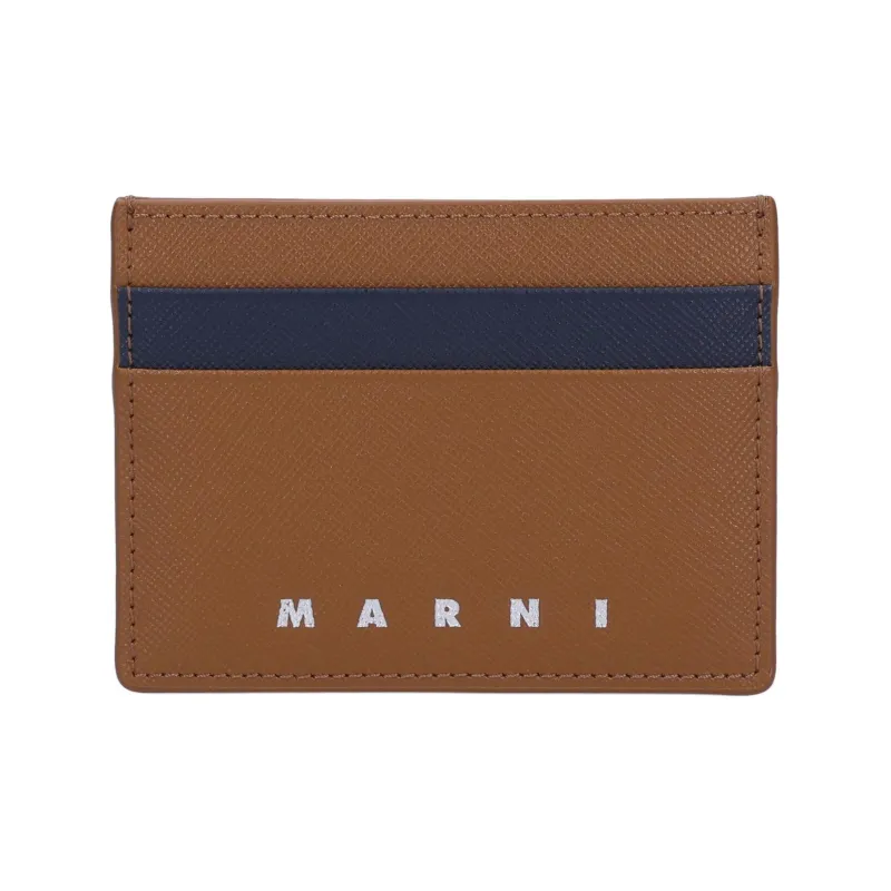 MARNI Logo Printed Card Holder-0