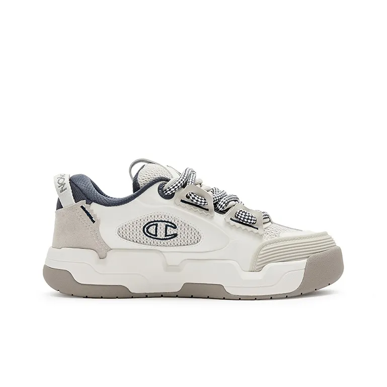 Champion Valve V324 Low Top Skateboard Shoes Men's Ecru-1