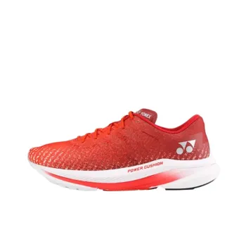 YONEX Abrasion Resistant Breathable Low Top Running Shoes Men's Red