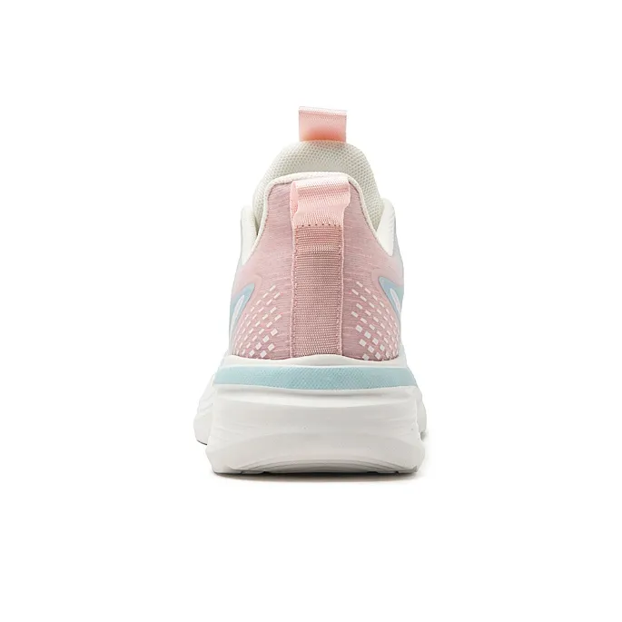 Warrior Abrasion Resistant Low Top Running Shoes Women's White Moon Pink-2