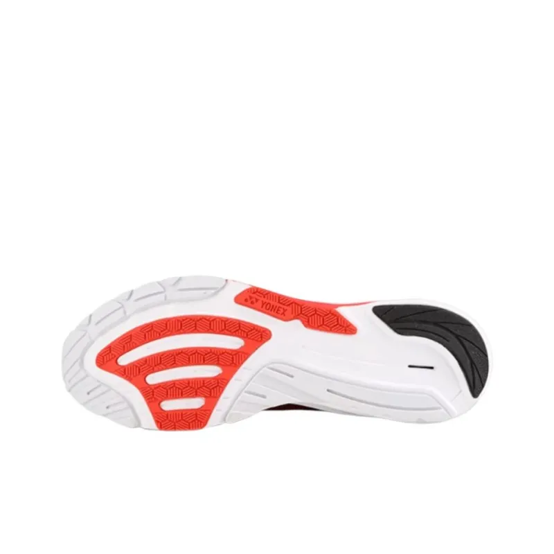 YONEX Abrasion Resistant Breathable Low Top Running Shoes Men's Red-4
