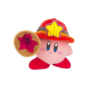 Kirby Kirby And Characters All-Star Collection Firefighter Dolls Plush Doll 13cm High