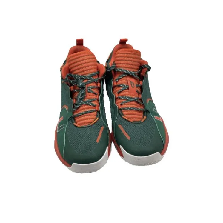 Adidas Dame 7 Extply 'University Of Miami'-3