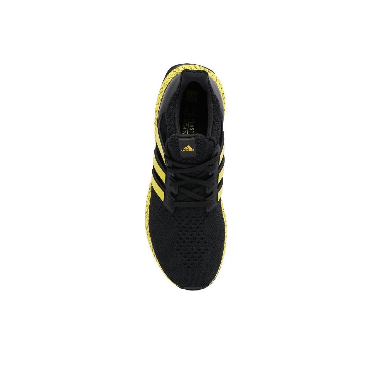 Adidas Ultra Boost 5.0 DNA 3 Stripe Life Black Yellow POIZON