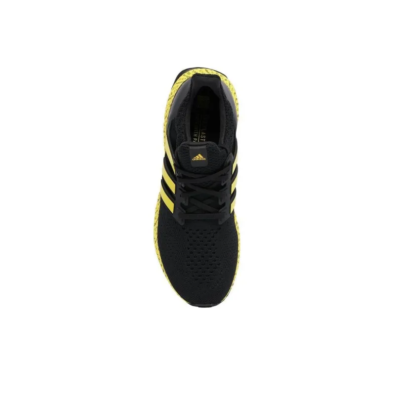 Adidas Ultra Boost 5.0 Dna 3 Stripe Life Black Yellow-2