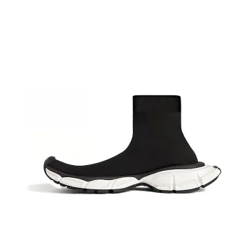 Balenciaga 3XL Sock Sneakers 'Black Recycled Knit' Women's