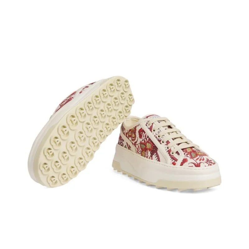 GUCCI Women's Floral Print Sneaker-2