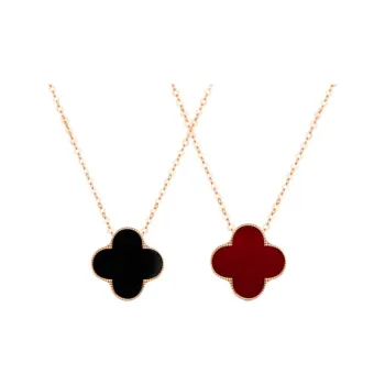 GRACE GIRL Cinnabar Jade Necklaces Women's
