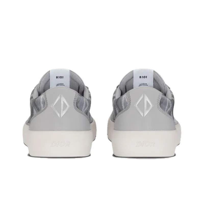 DIOR B101 Gray Cd Diamond Nubuck Calfskin-4