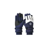 Cycling Thermal-Round Logo White Blue-Men's