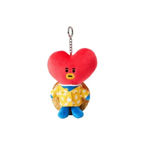 LINE FRIENDS BT21 Bag Accessories Red/Yellow/Blue