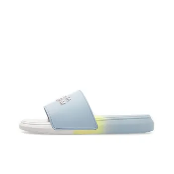 Alexander McQueen Rubber Sole Slip Resistant Slide Slippers Women's Blue