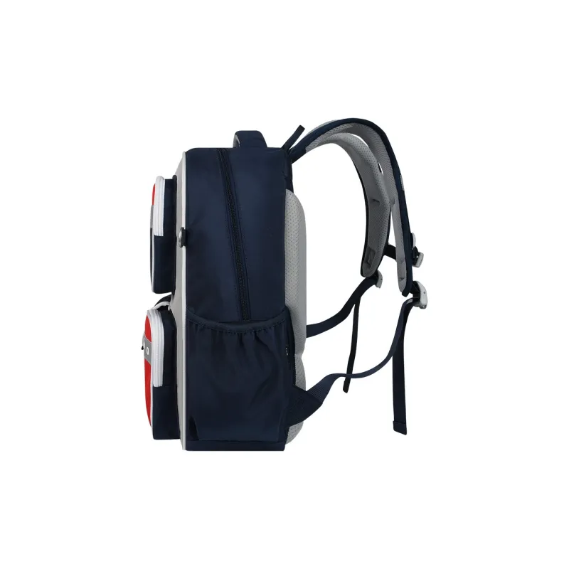 YOME Polyester Backpack Large Size Unisex Blue/Pink-1