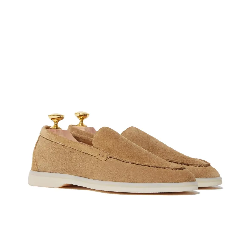 SCAROSSO Ludoviva Suede Loafers Women's-2