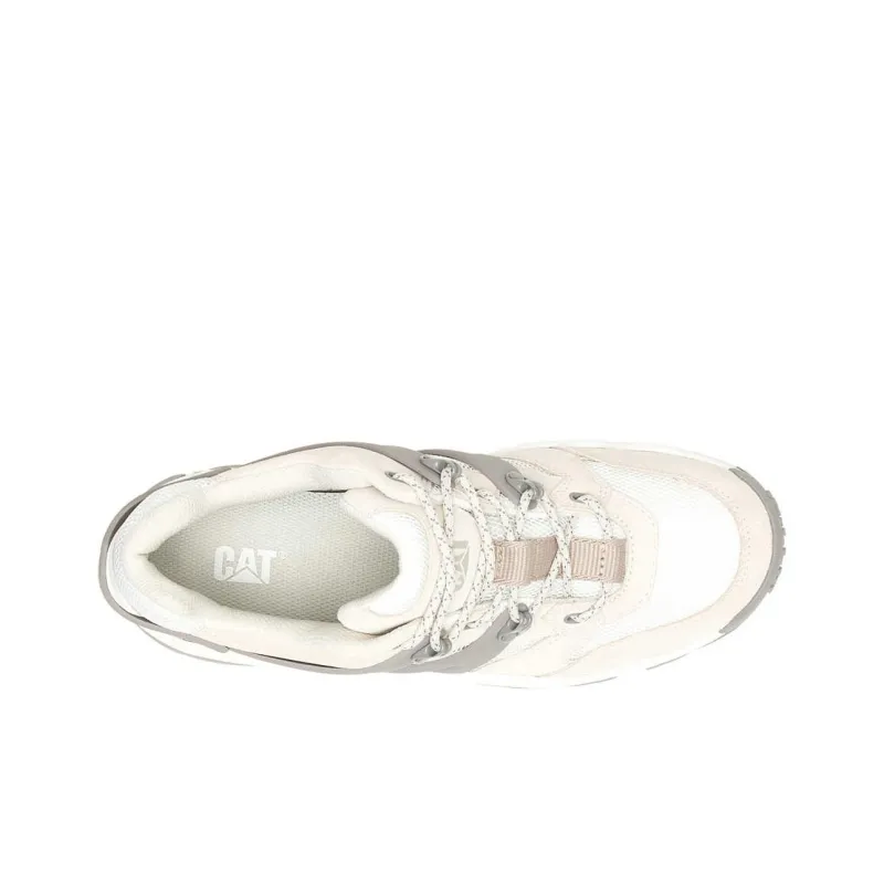 CAT Reactor Slip-Resistant Outdoor Shoes Unisex White Gray-1