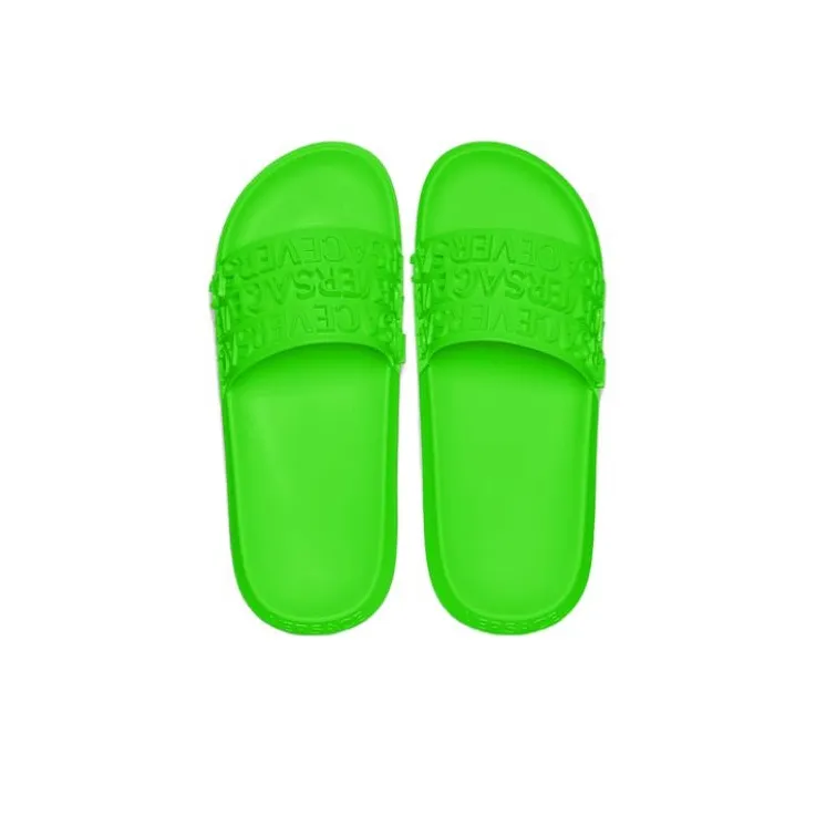 VERSACE Embossed-logo Slides-3