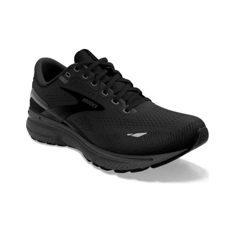 Brooks Ghost 15 Anti Slip Wear Resistant Low Top Running Shoes Women's Black-2
