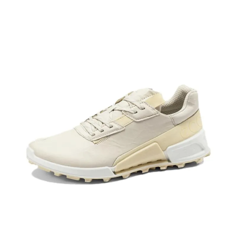 Ecco Abrasion Resistant Low Top Casual Shoes Women's Beige-1