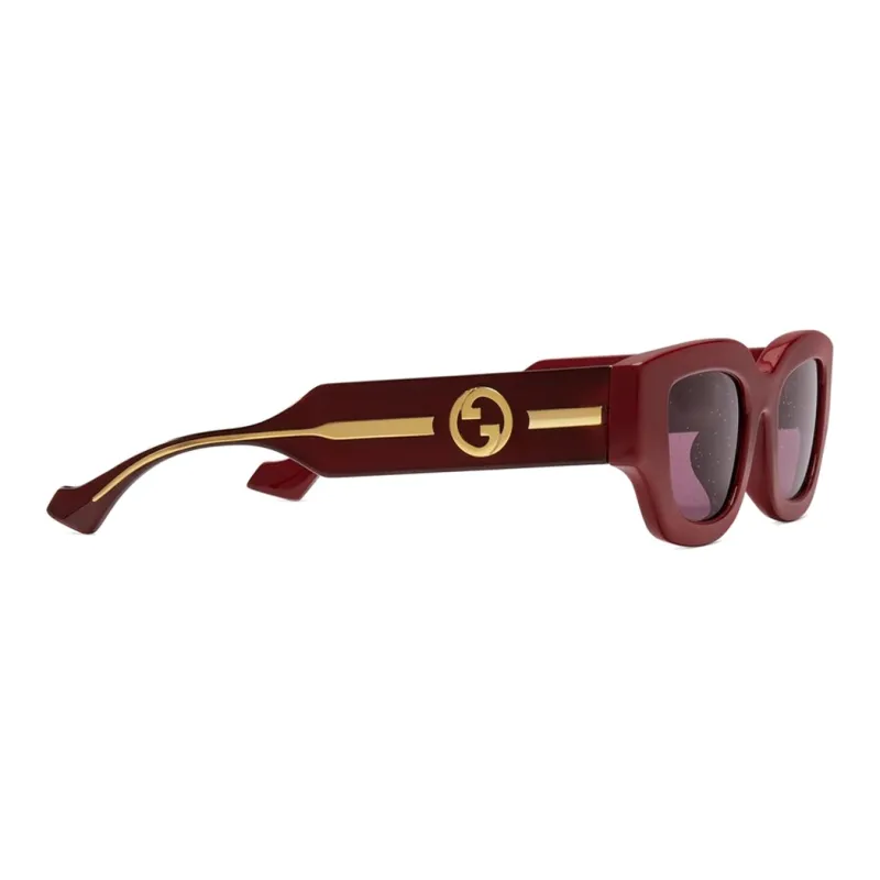 GUCCI Rectangle Frame Sunglasses-2