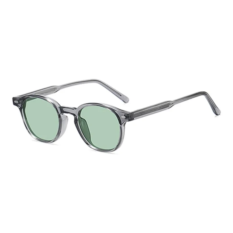 AAJF TR90 Plate Frame Oval Sunglasses Unisex-3
