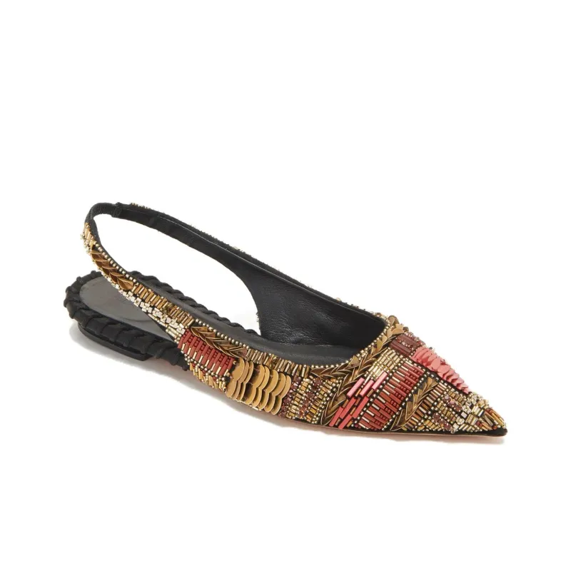 Ulla Johnson Casual Single Shoes Women's Gold-2
