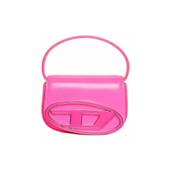 DIESEL 1DR Xs Logo Plaque Tote Bag