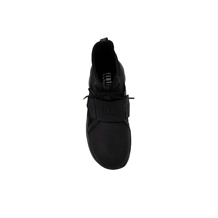 PUMA Leather Hi Rihanna Fenty Black Women's-3