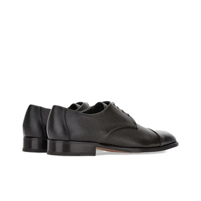 Canali Dress Shoes Men Low-Top Brown-3