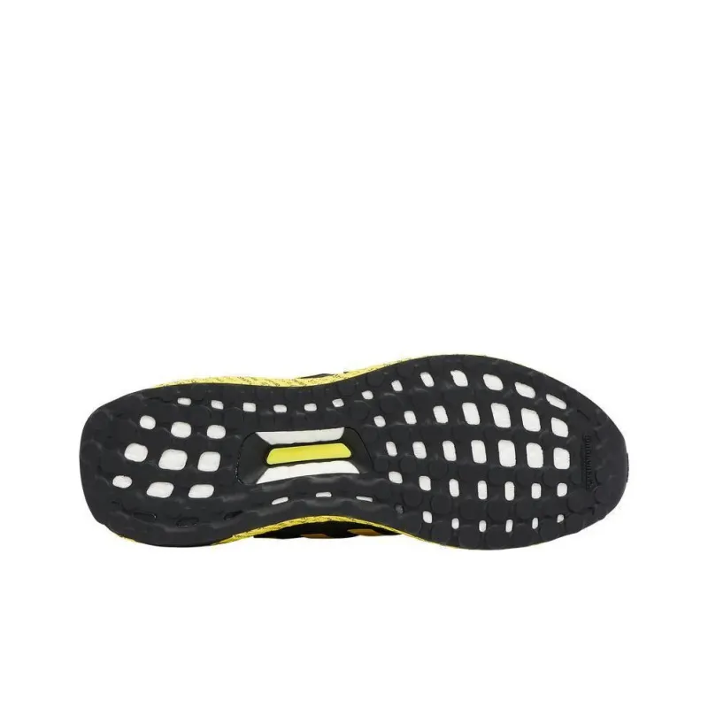 Adidas Ultra Boost 5.0 Dna 3 Stripe Life Black Yellow-4