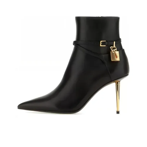 TOM FORD 80mm Leather Pointed-toe Boots