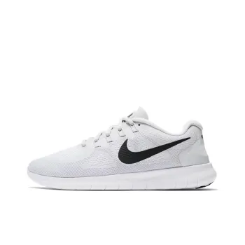 Nike Free Run 2017 White Black Pure Platinum Women's