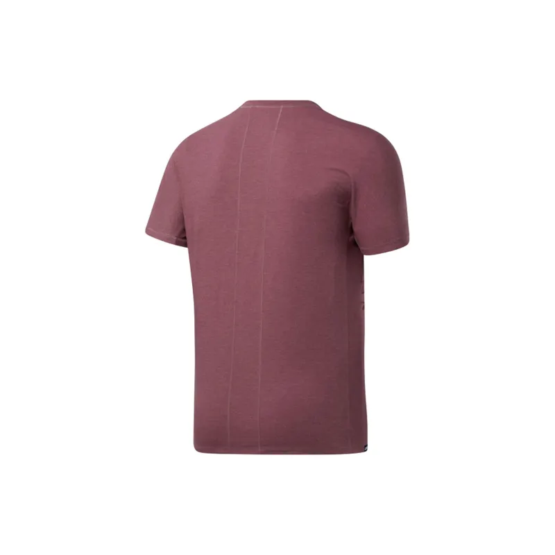 Reebok Lm Ss Pocket Tee T-Shirt Men's Red-1