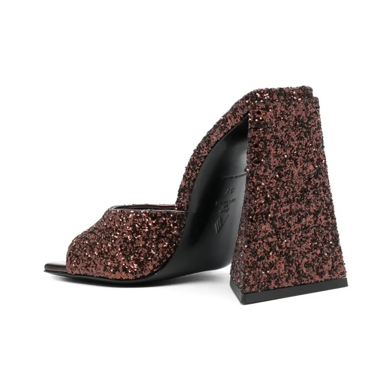 The Attico Devon Sequin embellished Sandals Women's-2