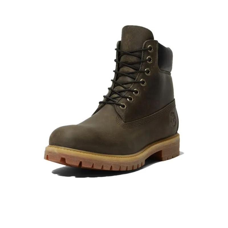 Timberland 6' Premium Waterproof Boot Dark Olive-2